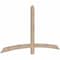 Ekena Millwork Bellingham Smooth Timber Gable Bracket, Douglas Fir, 72"W x 39"H x 1 1/2"D x 3 1/2"F, 13/12 Pitch GBW072X39X0204BEL00SDF - alternate 4